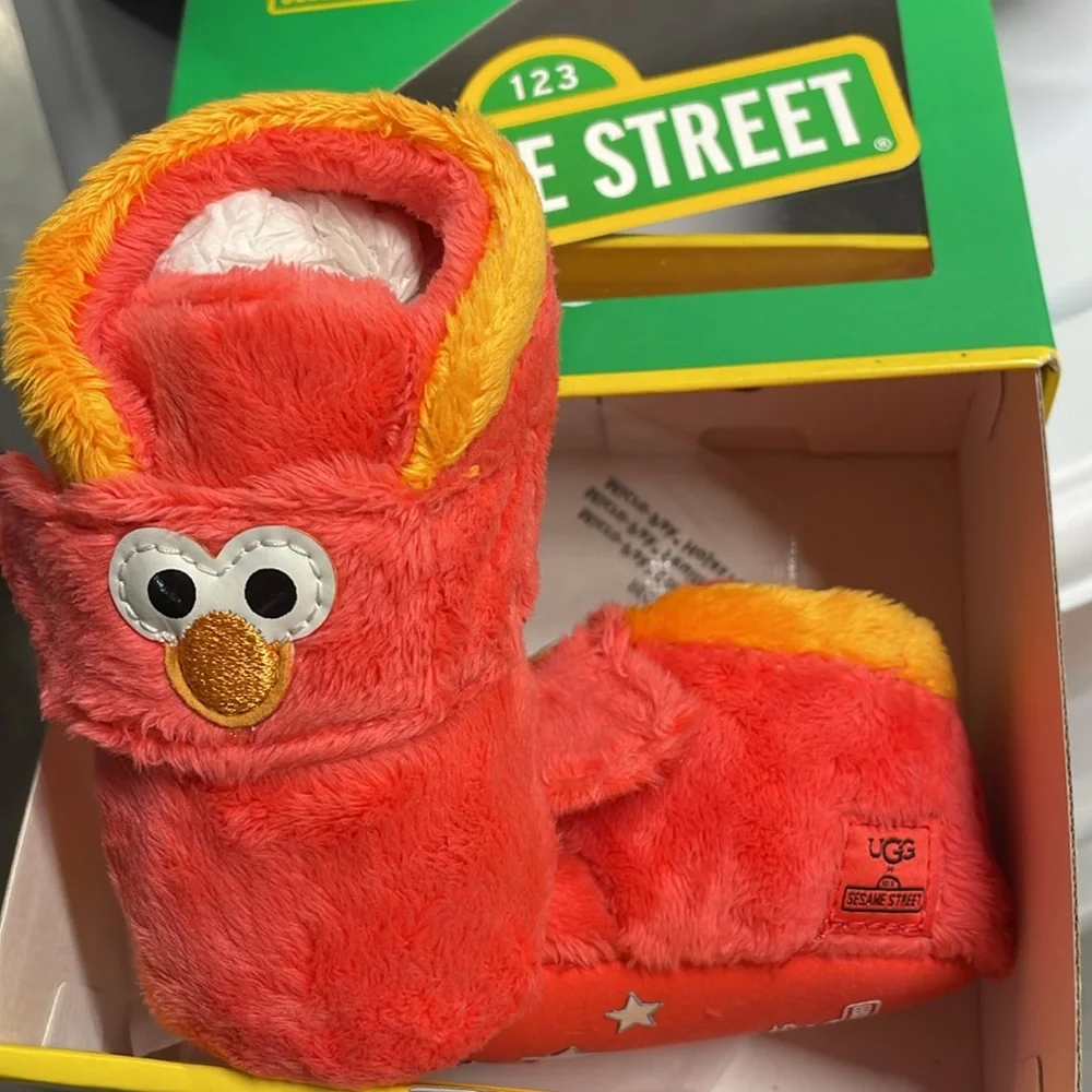 UGG X Sesame Street Elmo Toddler Shoes